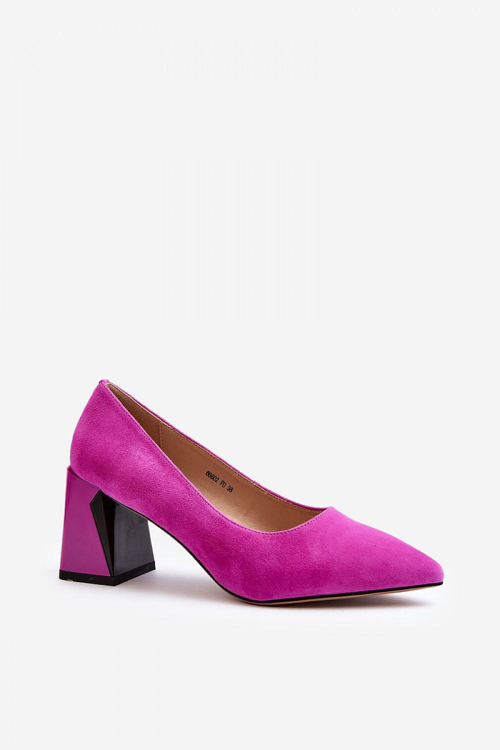 Block heel pumps Step in style