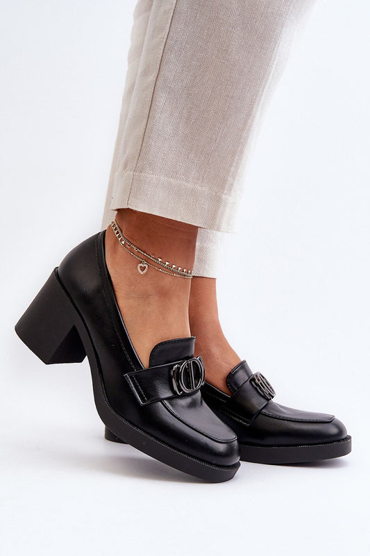 Heeled low shoes Step in style