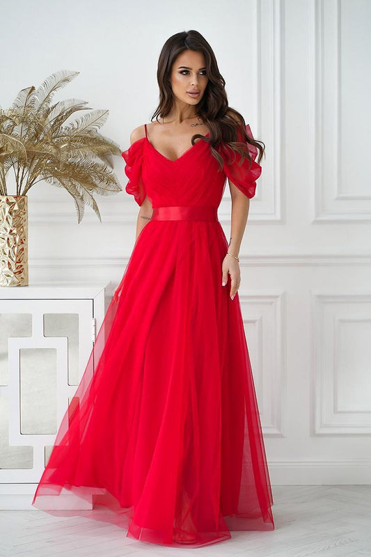 Evening dress Bicotone