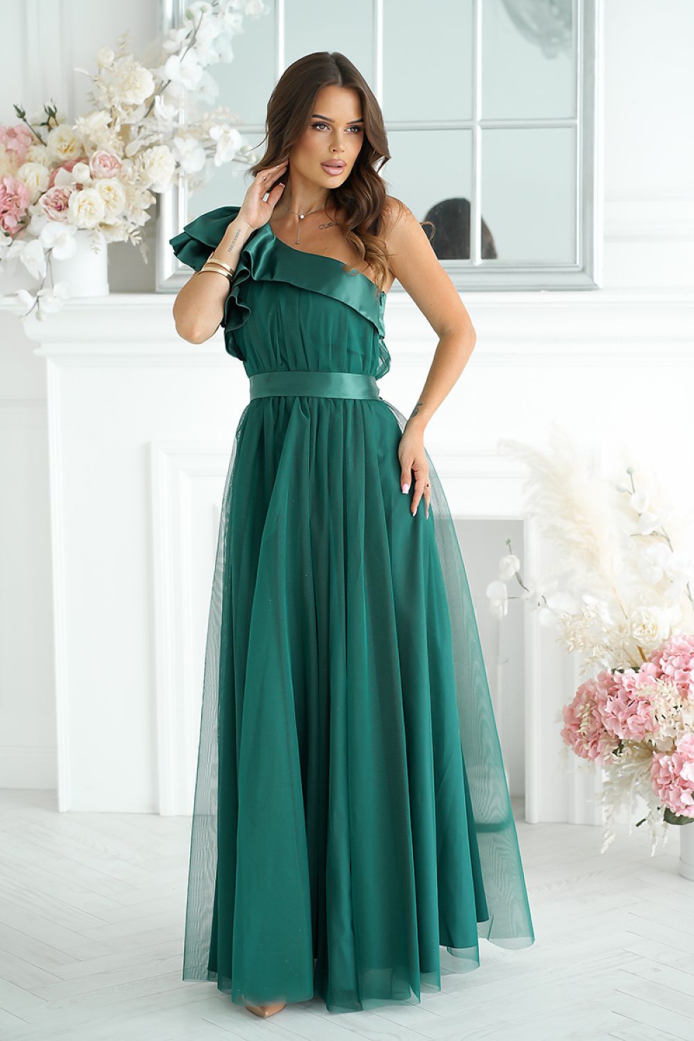 Long dress Bicotone