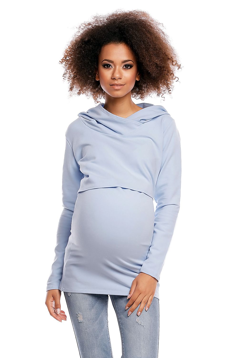 Maternity sweatshirt PeeKaBoo