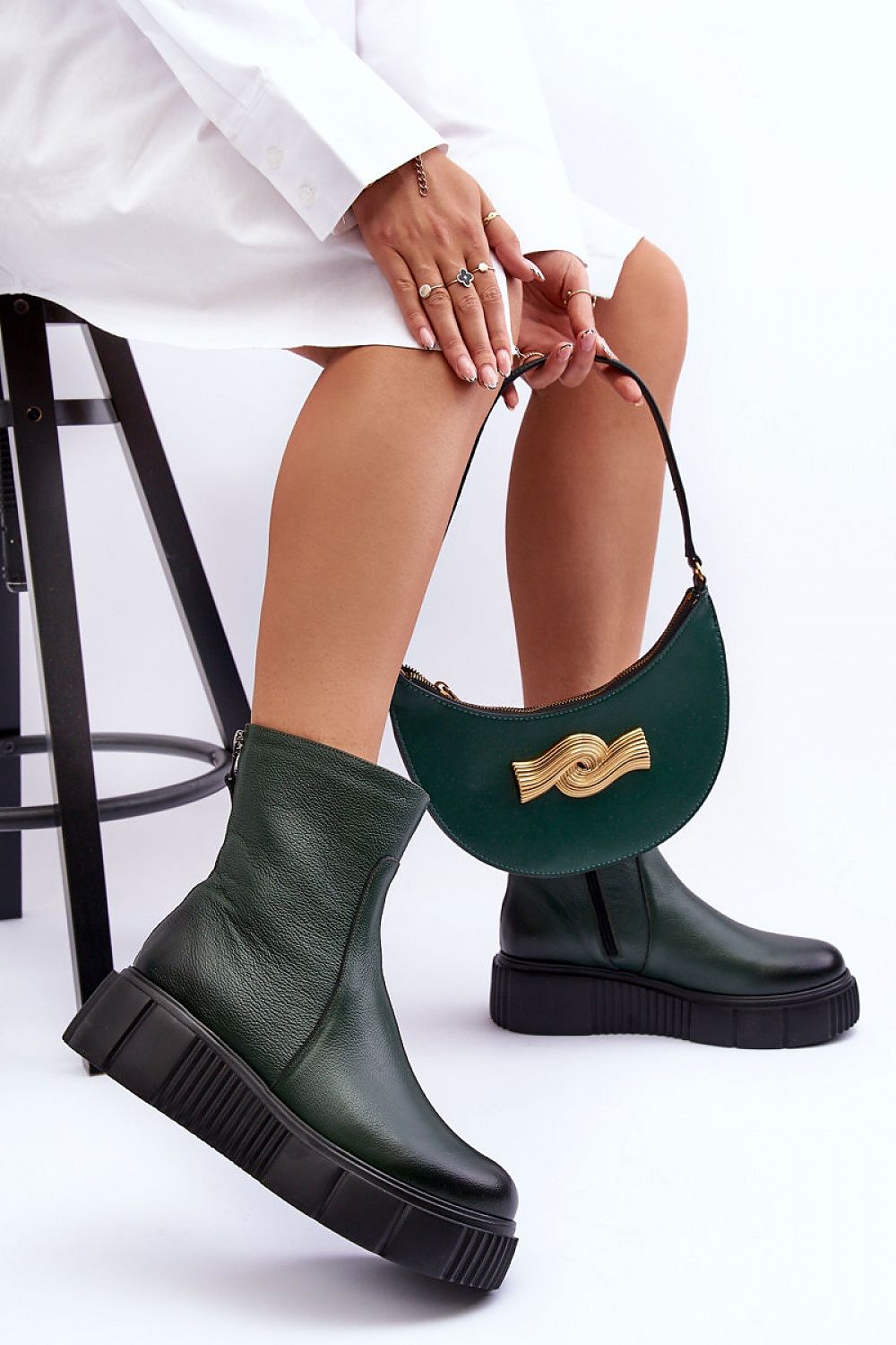Buskin boots Step in style