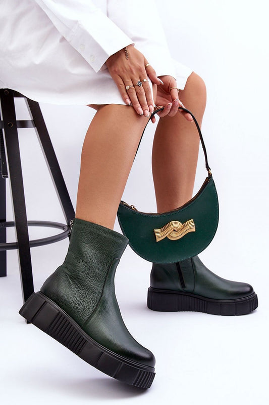 Buskin boots Step in style