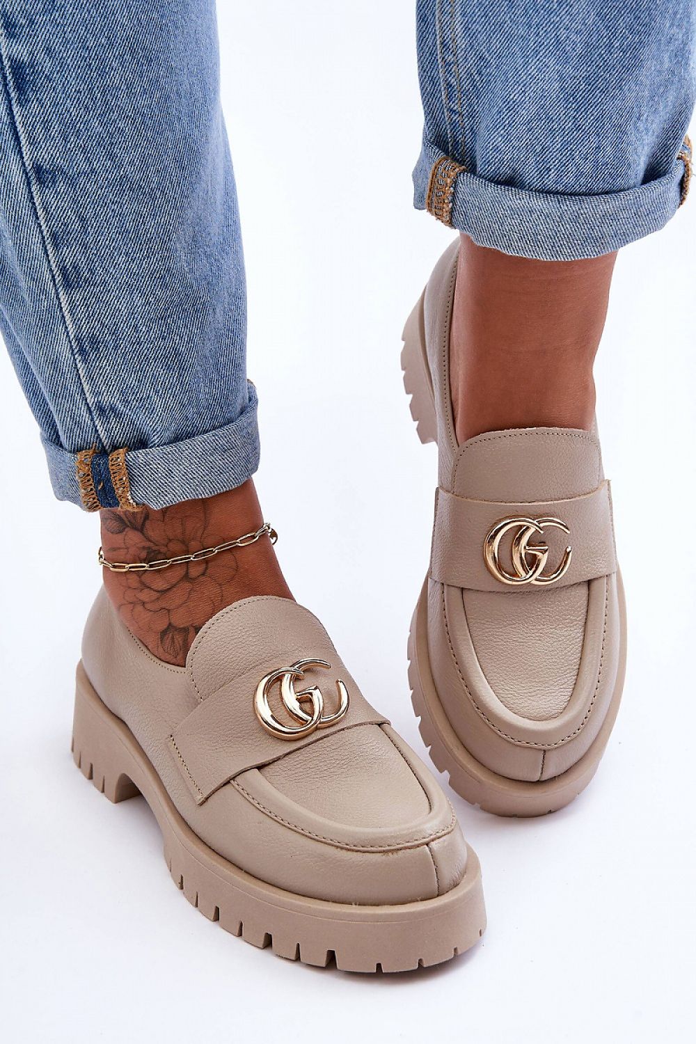 Heeled low shoes Step in style